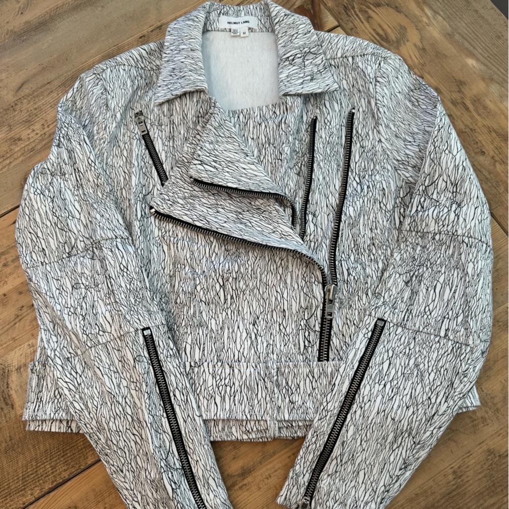 Helmet Lang Bomber Jacket